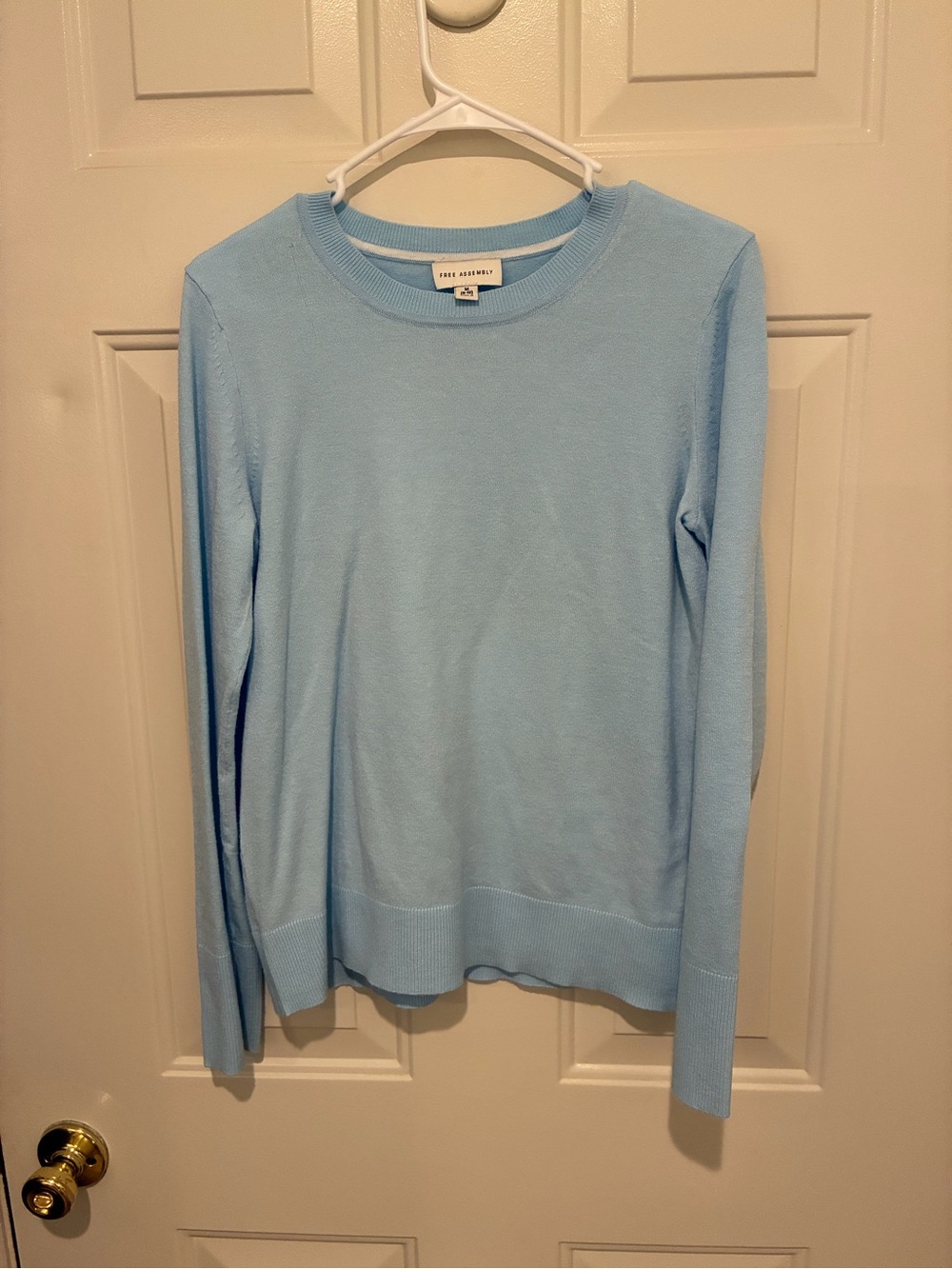Light Blue Crewneck Sweater by Free Assembly